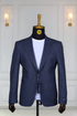 Blazer Bleu Motif 18 BLAZERS MOUBARAK SHOP