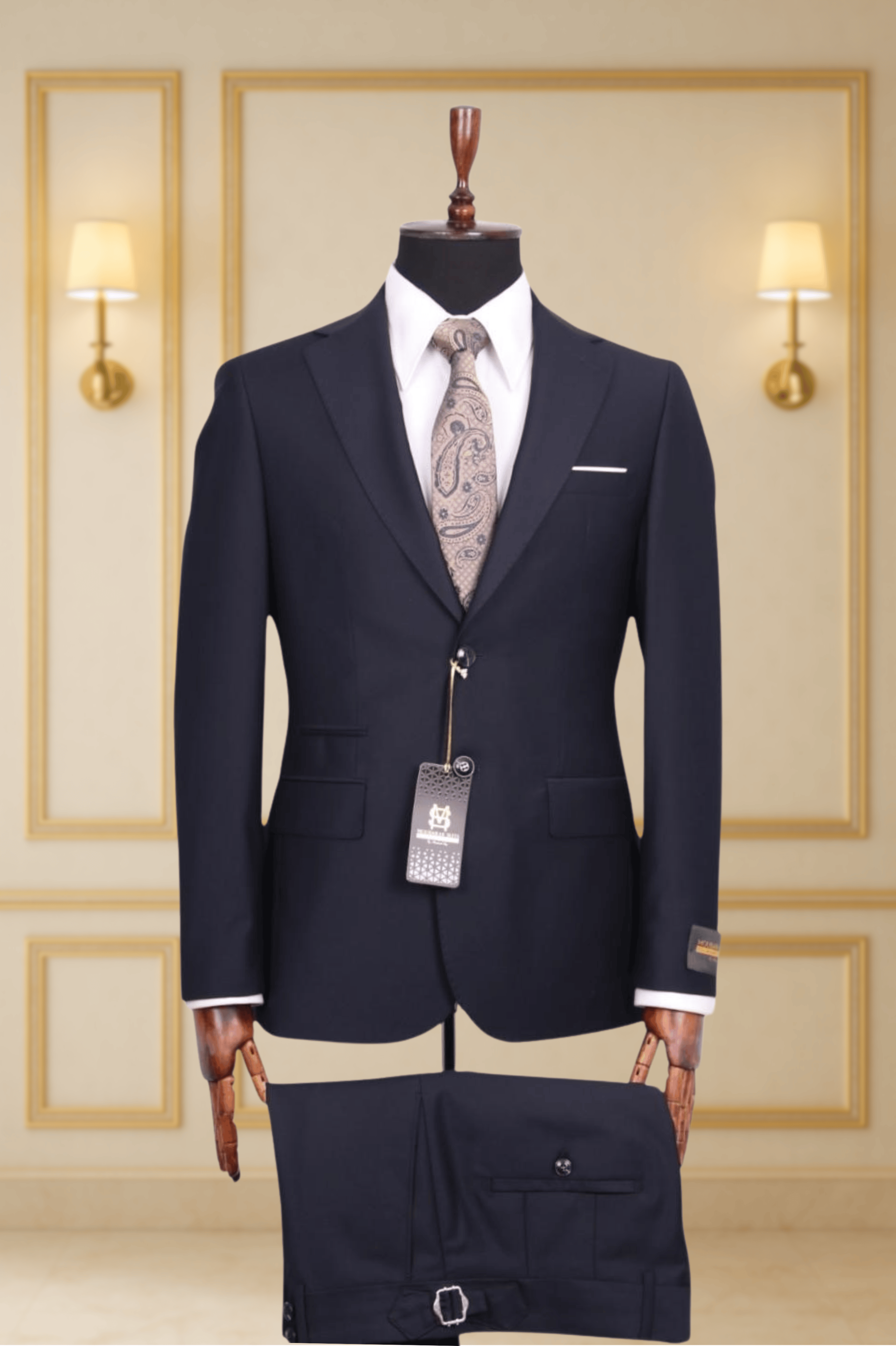 Costume Deux Pièces Bleu Nuit - MOUBARAK SUITS COSTUMES 2 PIECES MOUBARAK SHOP