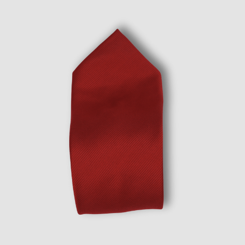 Cravate Rouge Rubis à Fines Rayures Ton sur Ton CV00058 CRAVATE UNIQUE MOUBARAK SHOP