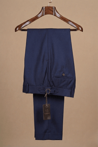 Pantalon Bleu Nuit Super 200’s (Super Cent) – MOUBARAK SUITS PANTALON MOUBARAK SHOP