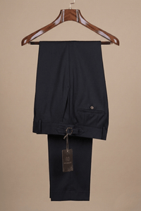 Pantalon Noir Super 200’s (Super Cent) – MOUBARAK SUITS PANTALON MOUBARAK SHOP