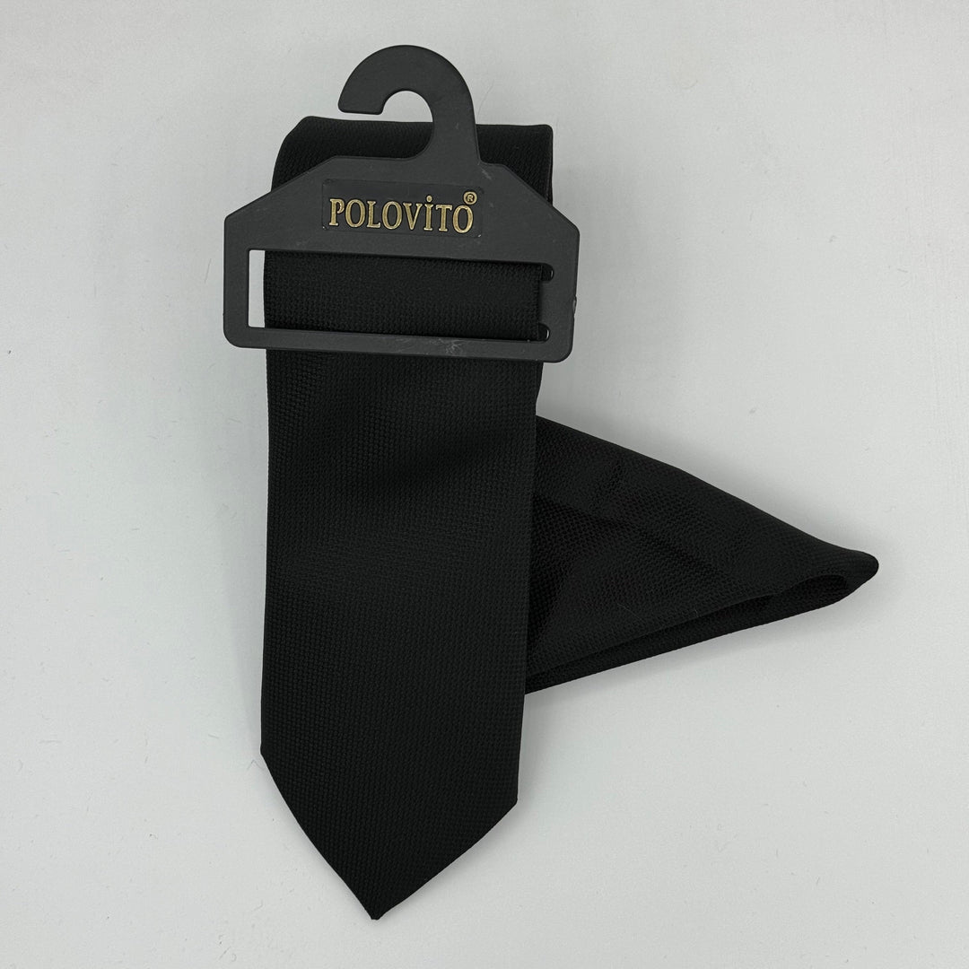 Cravate Pochette CVP106 - Noir