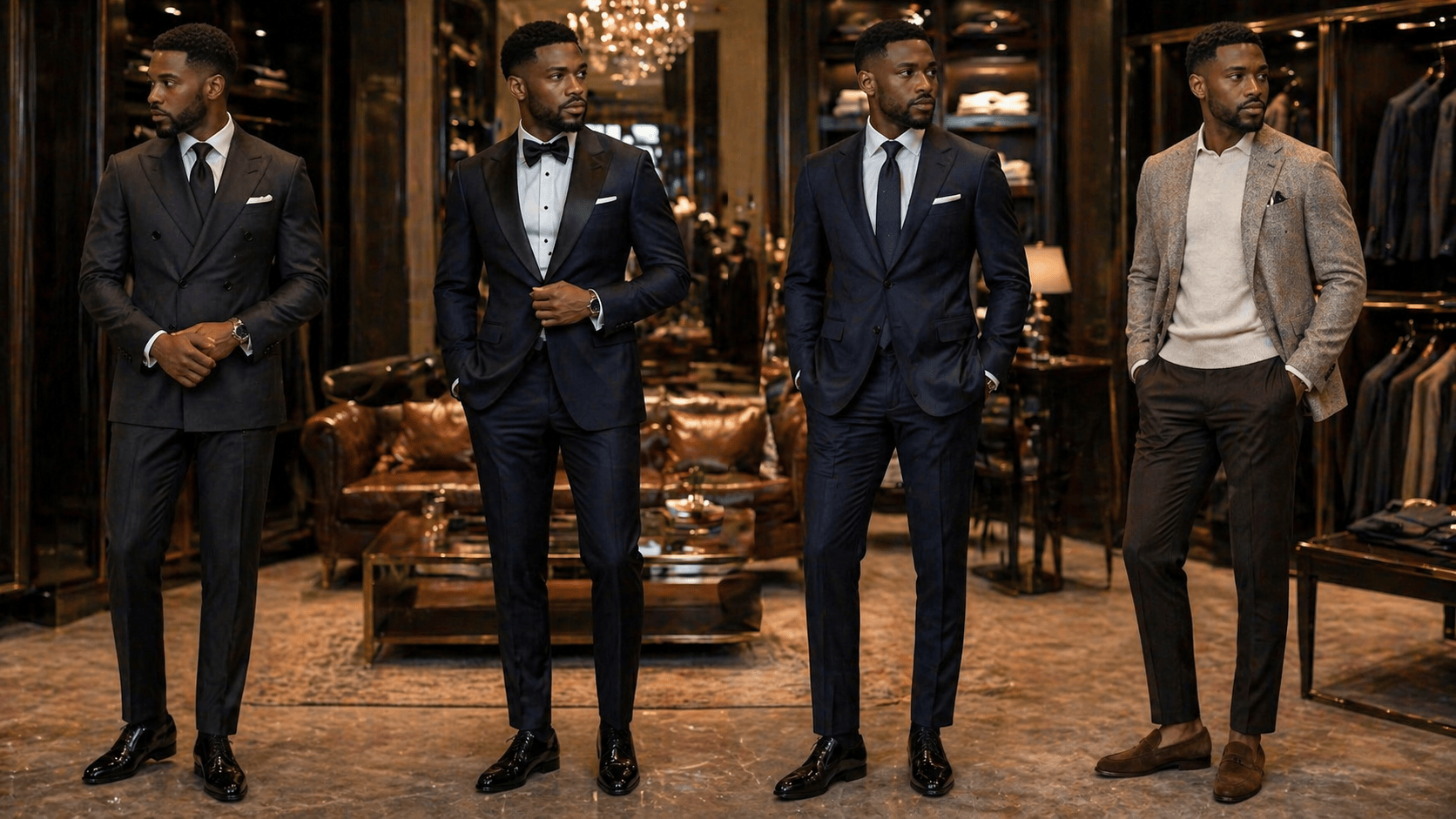 nos ensembles costumes Moubarak Shop