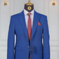 Blazer Bleu Motif 16 BLAZERS MOUBARAK SHOP