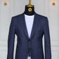 Blazer Bleu Motif 18 BLAZERS MOUBARAK SHOP