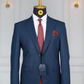 Blazer Bleu Motif 19 BLAZERS MOUBARAK SHOP