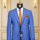 Blazer Bleu Motif 21 BLAZERS MOUBARAK SHOP