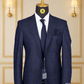 Blazer Bleu Motif 22 BLAZERS MOUBARAK SHOP