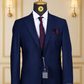 Blazer Bleu Motif 23 BLAZERS MOUBARAK SHOP
