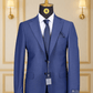 Blazer Bleu Motif 25 BLAZERS MOUBARAK SHOP