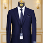 Blazer Bleu Motif 26 BLAZERS MOUBARAK SHOP