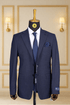 Blazer Bleu Motif 27 BLAZERS MOUBARAK SHOP