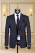 Blazer Bleu Motif 30 BLAZERS MOUBARAK SHOP