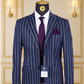 Blazer Bleu Motif 31 BLAZERS MOUBARAK SHOP