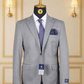 Blazer Gris Motif 19 BLAZERS MOUBARAK SHOP