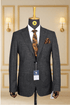 Blazer Gris Motif 20 BLAZERS MOUBARAK SHOP