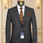 Blazer Gris Motif 20 BLAZERS MOUBARAK SHOP