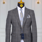 Blazer Marron Motif 17 BLAZERS MOUBARAK SHOP