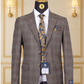 Blazer Marron Motif 19 BLAZERS MOUBARAK SHOP