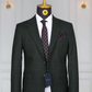 Blazer Vert Motif 15 BLAZERS MOUBARAK SHOP