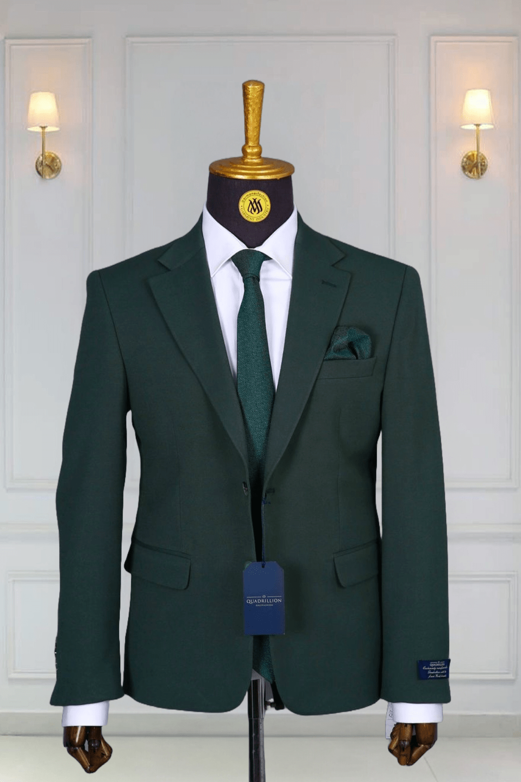 Blazer Vert Motif 16 BLAZERS MOUBARAK SHOP