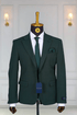 Blazer Vert Motif 16 BLAZERS MOUBARAK SHOP