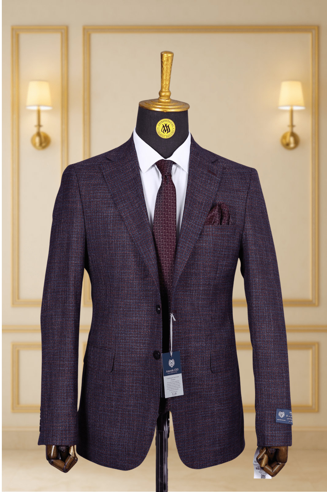 Blazer Violet Prune BLAZERS MOUBARAK SHOP