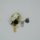 Broche à fleur et chaine - Pins pour costume homme - Boutoniere - accessoires costume BROCHE MOUBARAK SHOP