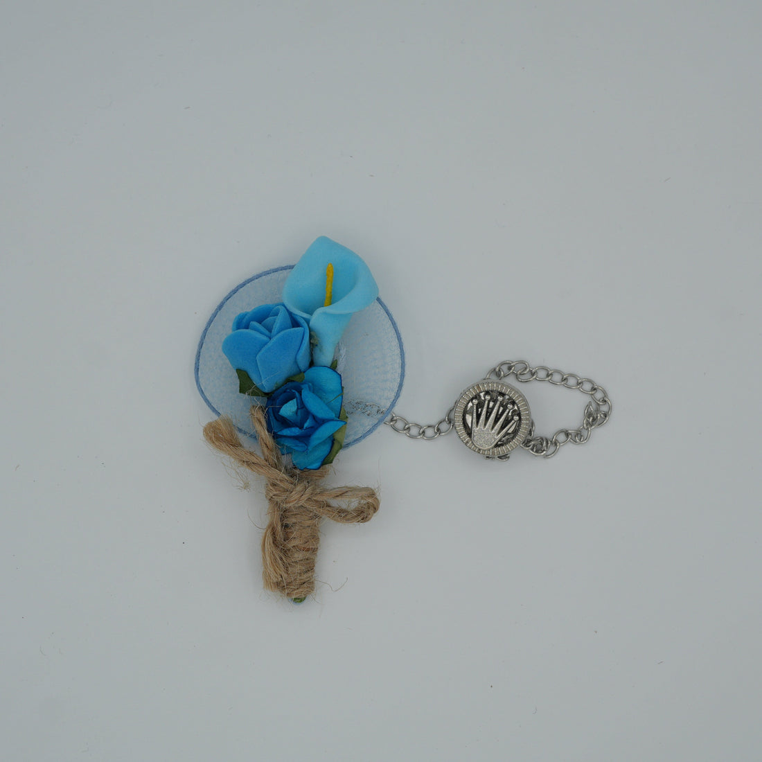 Broche à fleur et chaine - Pins pour costume homme - Boutoniere - accessoires costume BROCHE MOUBARAK SHOP