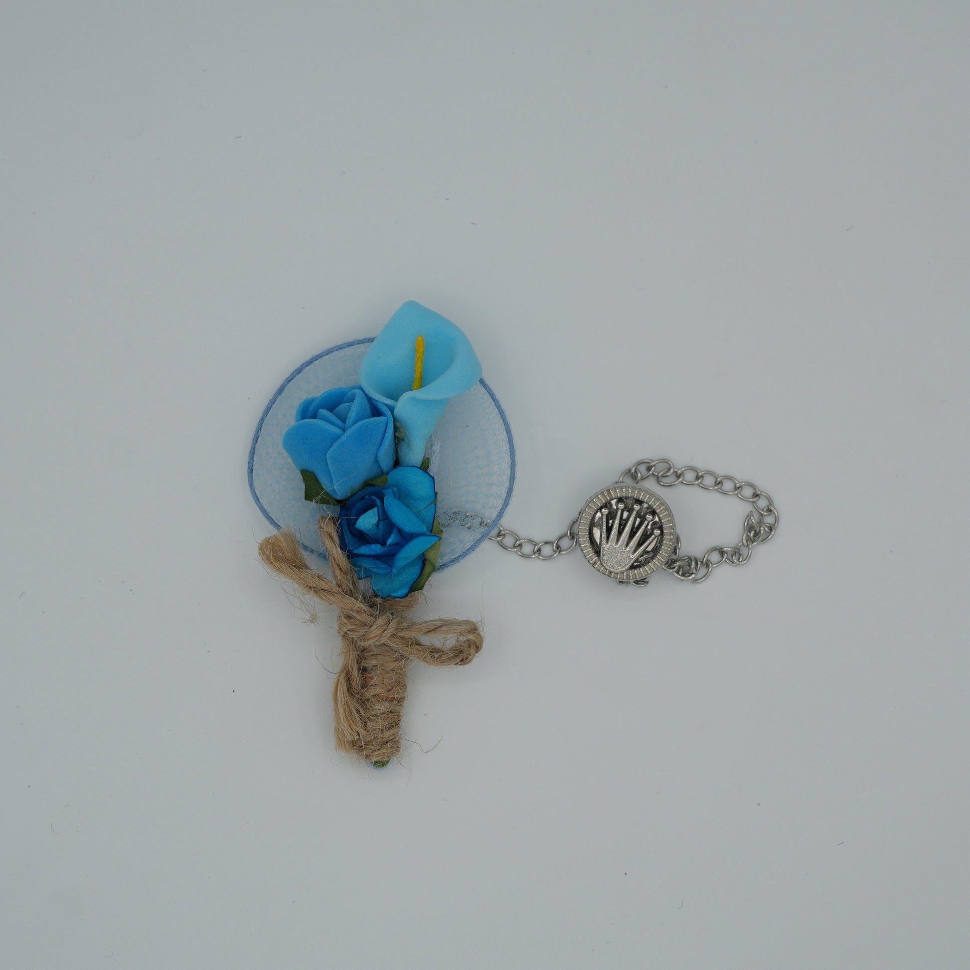 Broche à fleur et chaine - Pins pour costume homme - Boutoniere - accessoires costume BROCHE MOUBARAK SHOP