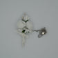 Broche à fleur et chaine - Pins pour costume homme - Boutoniere - accessoires costume BROCHE MOUBARAK SHOP