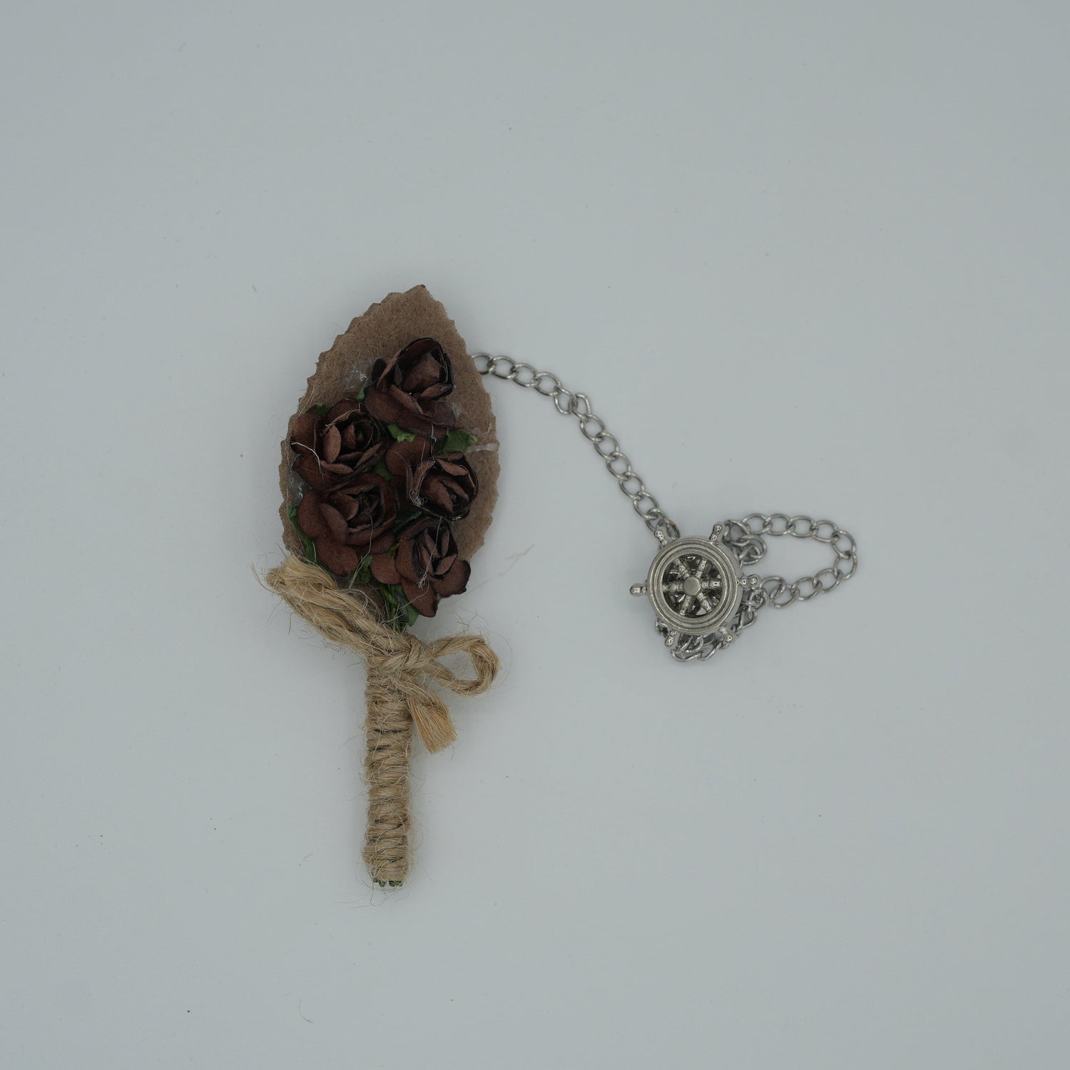 Broche à fleur et chaine - Pins pour costume homme - Boutoniere - accessoires costume BROCHE MOUBARAK SHOP