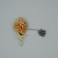 Broche à fleur et chaine - Pins pour costume homme - Boutoniere - accessoires costume BROCHE MOUBARAK SHOP