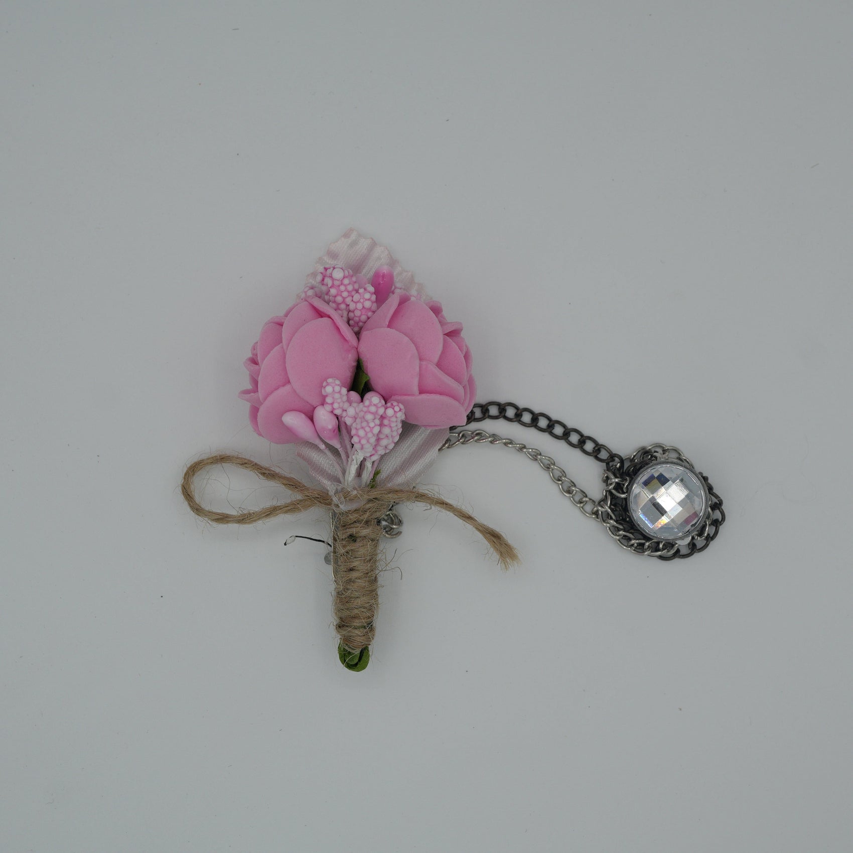 Broche à fleur et chaine - Pins pour costume homme - Boutoniere - accessoires costume BROCHE MOUBARAK SHOP