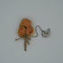Broche à fleur et chaine - Pins pour costume homme - Boutoniere - accessoires costume BROCHE MOUBARAK SHOP