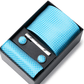 Coffret Cravate Carreaux Bleu Turquoise CRV60 COFFRET CRAVATE MOUBARAK SHOP