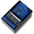 Coffret Cravate Paisley Bleu Royal CRV57 COFFRET CRAVATE MOUBARAK SHOP