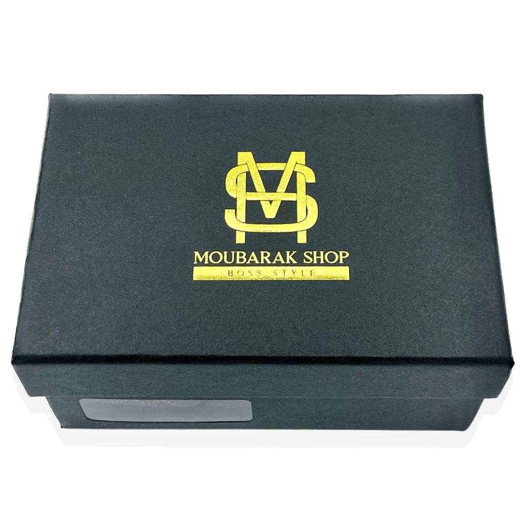 Coffret Cravate Quadrillage Bleu Nuit CRV87 COFFRET CRAVATE MOUBARAK SHOP