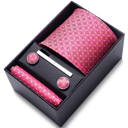 Coffret Cravate Rose Fushia CRV115 COFFRET CRAVATE MOUBARAK SHOP