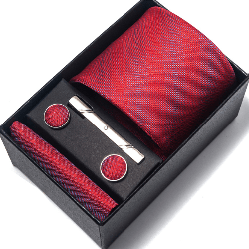 Coffret Cravate Rouge Prestige CRV43 COFFRET CRAVATE MOUBARAK SHOP