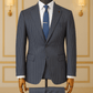 Costume Homme Bleu Rayé – Style Élégant & Moderne COSTUMES 2 PIECES V.I.P MOUBARAK SHOP