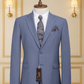 Costume 2 Pieces bleu ciel deux boutons 2 COSTUMES 2 PIECES MOUBARAK SHOP