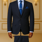 Costume Homme Bleu de Nuit – Élégance Intemporelle COSTUMES 2 PIECES V.I.P MOUBARAK SHOP
