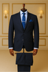 Costume Homme Bleu de Nuit – Élégance Intemporelle COSTUMES 2 PIECES V.I.P MOUBARAK SHOP