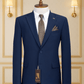 Costume 2 Pieces bleu marine deux boutons 6 COSTUMES 2 PIECES MOUBARAK SHOP