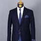 Costume 2 Pieces bleu Marine 2 boutons pour homme COSTUMES 2 PIECES V.I.P MOUBARAK SHOP