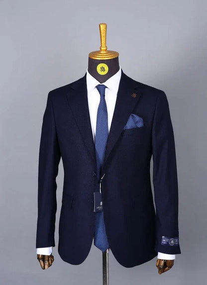 Costume 2 Pieces bleu Marine 2 boutons pour homme COSTUMES 2 PIECES V.I.P MOUBARAK SHOP