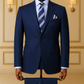 Costume Homme Bleu Marine – Élégance Classique COSTUMES 2 PIECES V.I.P MOUBARAK SHOP