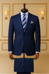 Costume Homme Bleu Marine – Élégance Classique COSTUMES 2 PIECES V.I.P MOUBARAK SHOP