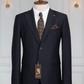 Costume 2 Pieces bleu nuit deux bouton 6 COSTUMES 2 PIECES MOUBARAK SHOP